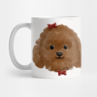 BROWN POODLE Mug